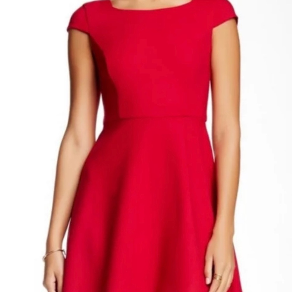 French Connection Vibrant Red Mini Dress